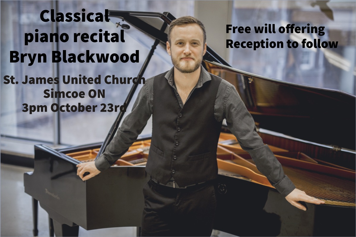Bryn Blackwood Classical Piano Recital
